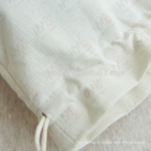 Wholesale pequeno saco de cordão de lona de algodão
